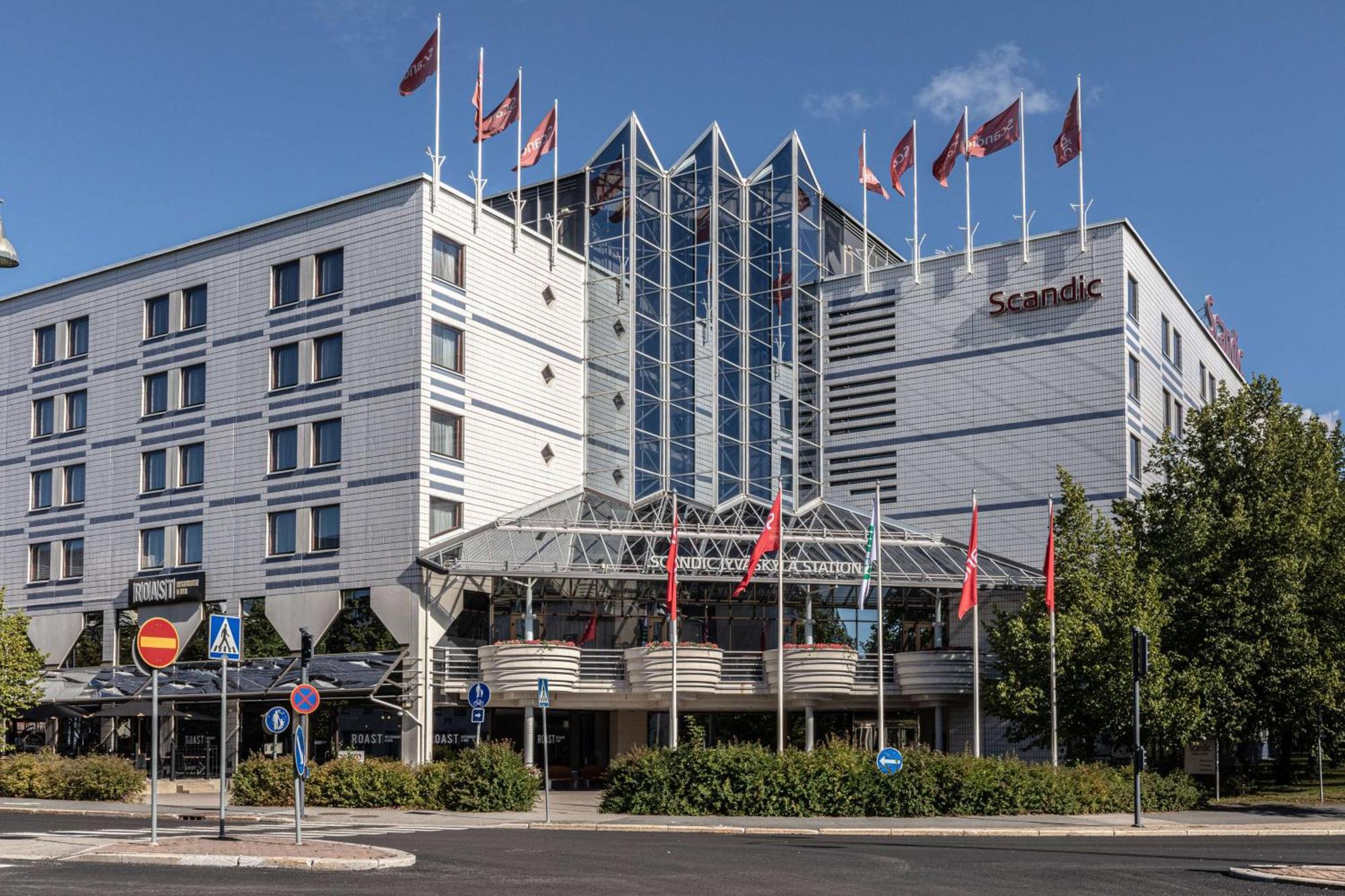 于韦斯屈莱站斯堪迪克酒店 Jyväskylä 外观 照片